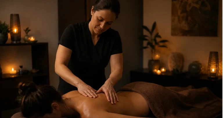 Can massage help with sleep? Yes — massage reduces cortisol, eases tension, and promotes deep relaxation that leads to better, longer sleep.